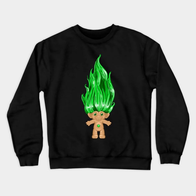 Troll Crewneck Sweatshirt by Thedustyphoenix